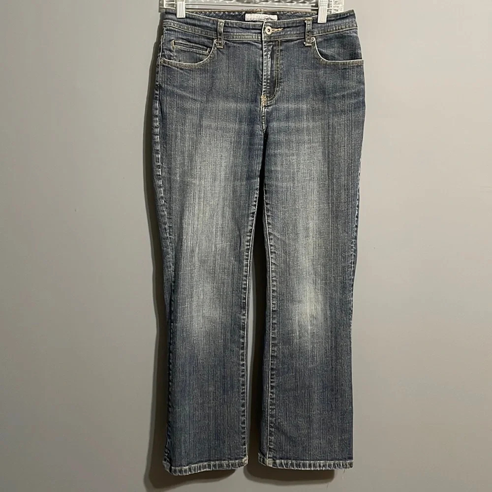 Chico’s platinum ladies jeans size 0.5 (6)